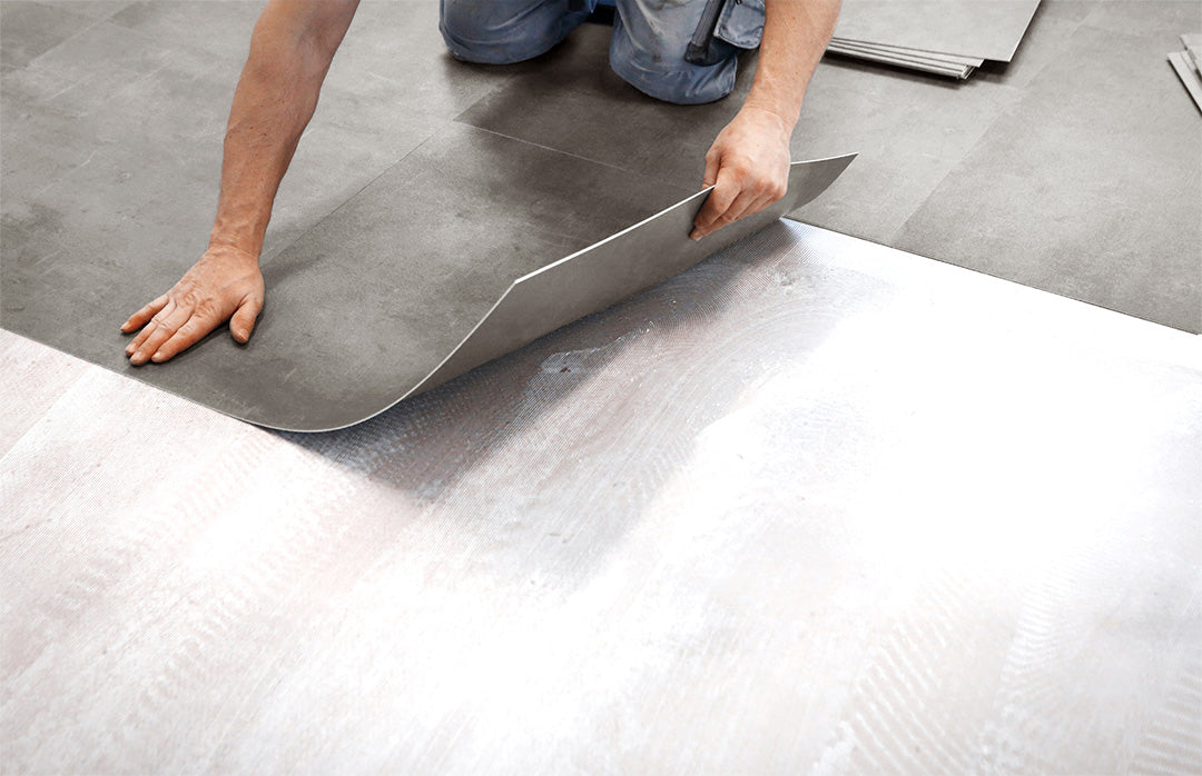 Δάπεδο Βινυλικό LVT Σε Πλακάκι  CONCRETE GREY 400757 2.5mm