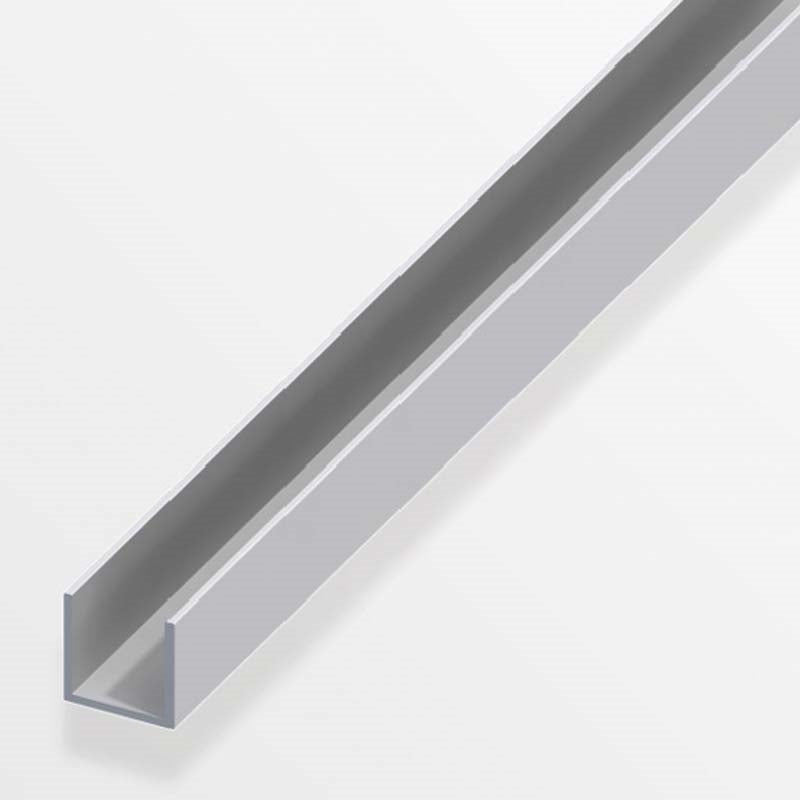 Προφίλ U από Ανοδειωμένο Αλουμίνιο 8.2mm x 10.1mm x 8.2mm