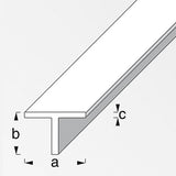 Προφίλ Τ από Ανοδιωμένο Αλουμίνιο 15x15x1.5mm 2mtr