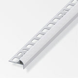 Προφίλ Προστασίας Σκαλοπατιών "Simple" Ανοδιωμένο Αλουμίνιο Ασημι 1mtr