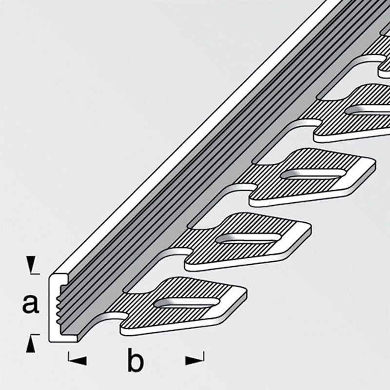 Προφίλ Εύκαμπτο Από Ανοδιωμένο Αλουμίνιο 10mm x 21mm x 2.5mtr