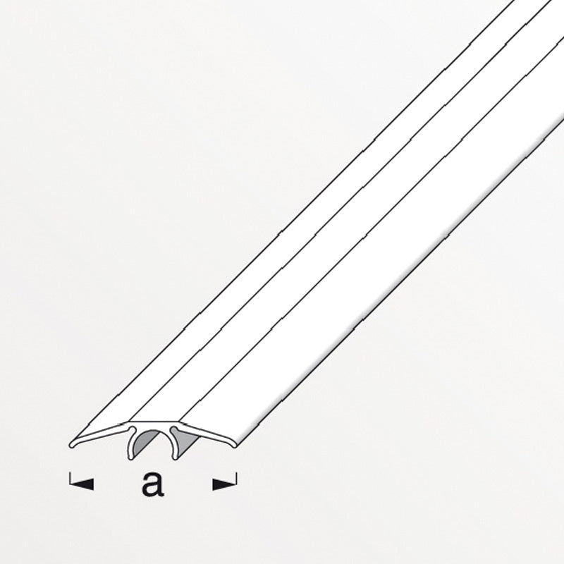 Προφίλ Κάλυψης Αλουμίνιο Ισόπεδο Clipstech 33mm ΚΕΡΑΣΙΑ