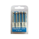 Βίδες & Βύσματα Clipstech-vario Σετ 10 Τεμ