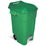 TAYG ECO 426001 Κάδος Απορριμμάτων Με Πεντάλ & Ρόδες 120Ltr ΠΡΑΣΙΝΟΣ