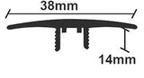 Προφίλ Παρκέ - Laminate Για Μεγάλη Βάση 38mm x 2750mm Ισόπεδο Χρυσό