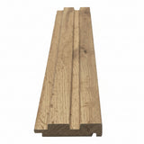 Πηχάκι Διπλό Τελειώματος Για 3D Wall Panel MDF Beat ST 508090 Pecan 16mm x 77mm x 2750mm