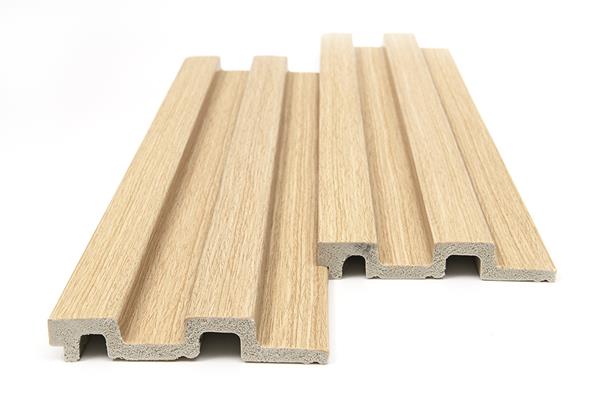 3D PS Wall Panel Residence 04 White Oak Με Πηχάκια 21x122x2900mm