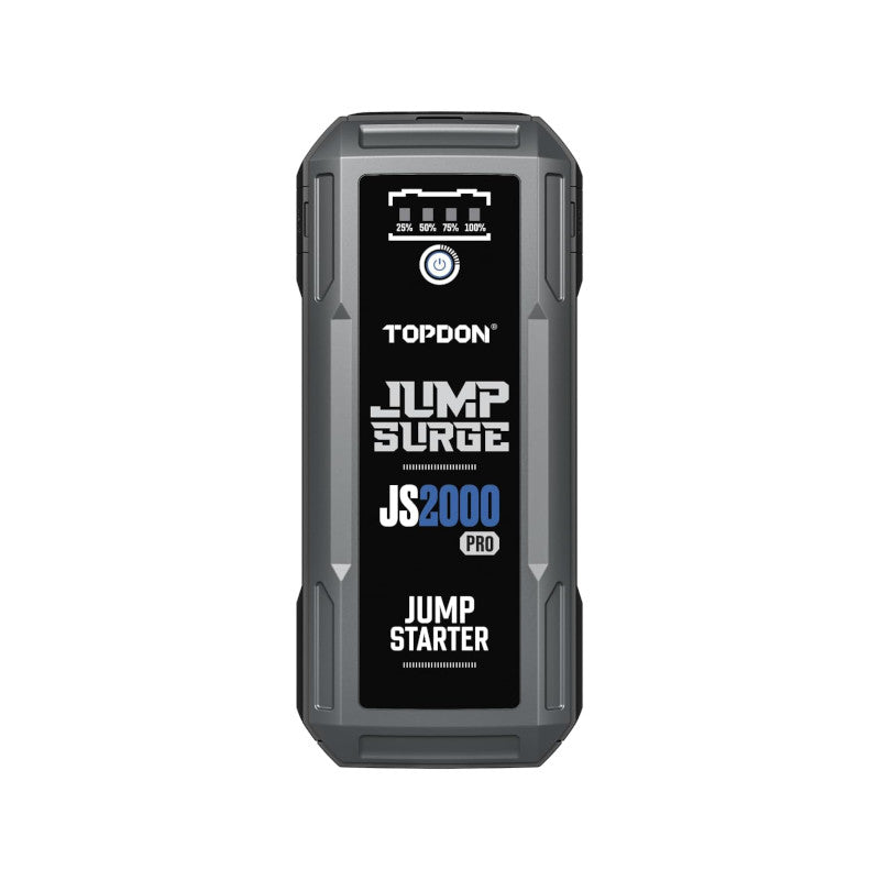 Topdon JS2000 Φορητός Εκκινητής Μπαταρίας Αυτοκινήτου 2500Α 16000mah