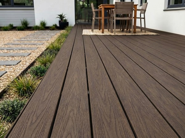 WPC Συνθετικό Δάπεδο Deck Premium Antique Walnut 620110 23x140mm 3.6mtr