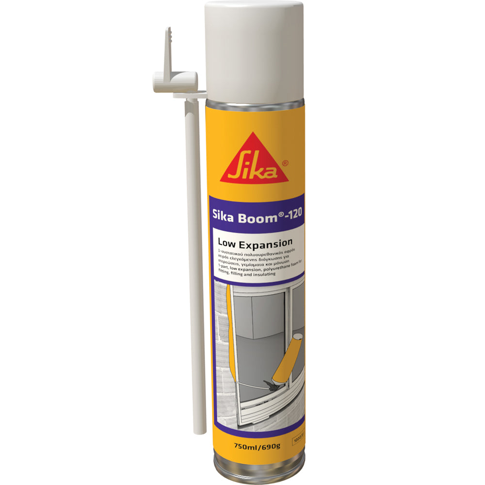 Sika Sika Boom®-120 Διογκούμενος Αφρός Πολυουρεθάνης Χαμηλής Διόγκωσης Χειρός 750ml