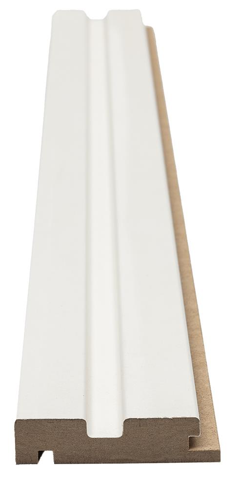 Πηχάκι Διπλό Έναρξης Για 3D Wall Panel MDF Beat ST 502040 White 16mm x 66,5mm x 2750mm