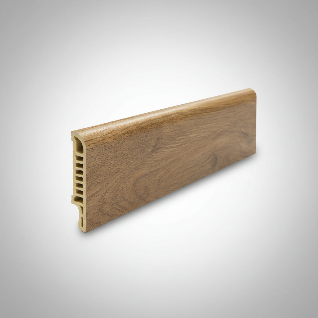 Βινυλικό Περβάζι (Σοβατεπί) Δαπέδων LVT BROWN OAK 8852 CLASSIC 70mm 2.4mtr
