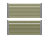 WPC Περίφραξης Διπλής Όψης 50170 Olive 20x120x3600mm
