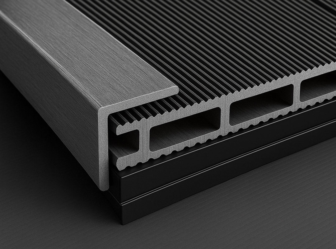 Γωνία Τελειώματος 45mmx45mmx3600mm Για WPC Δάπεδο Deck & Περίφραξης Ν.80180