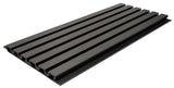 3D WPC 8570 Dark Grey Συνθετικό Panel 2ης Γενιάς Με Πηχάκια 25x176.5x2900mm