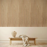 3D WPC 5550 Light Oak Συνθετικό Panel 2ης Γενιάς Με Πηχάκια 25x147.5x2900mm