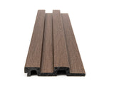 3D PS Wall Panel Residence 44 Brown Oak Με Πηχάκια 122x21x2900mm