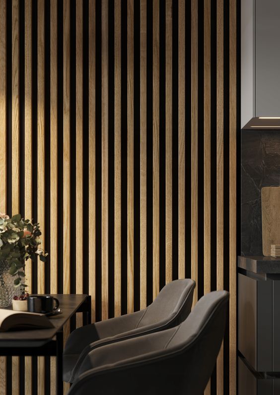 3D PS Panel Piano F4 Με Πηχάκια 122x12x2900mm