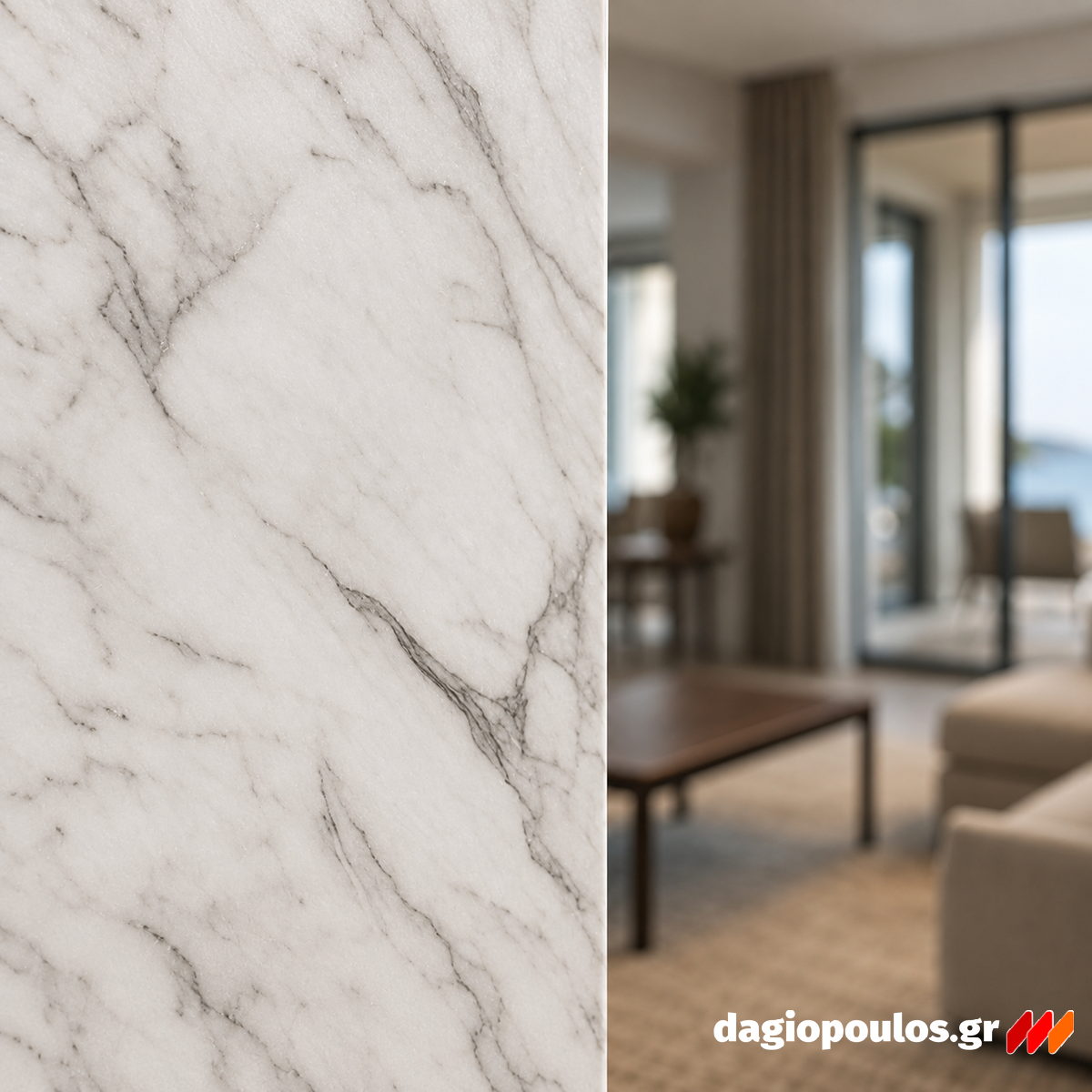 Mega Panel PVC 101 CARRARA BIANCO 1220mmx2800mm