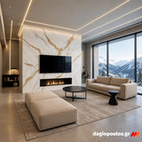 Mega Panel PVC 104 CALACATTA GOLD 1220mmx2800mm