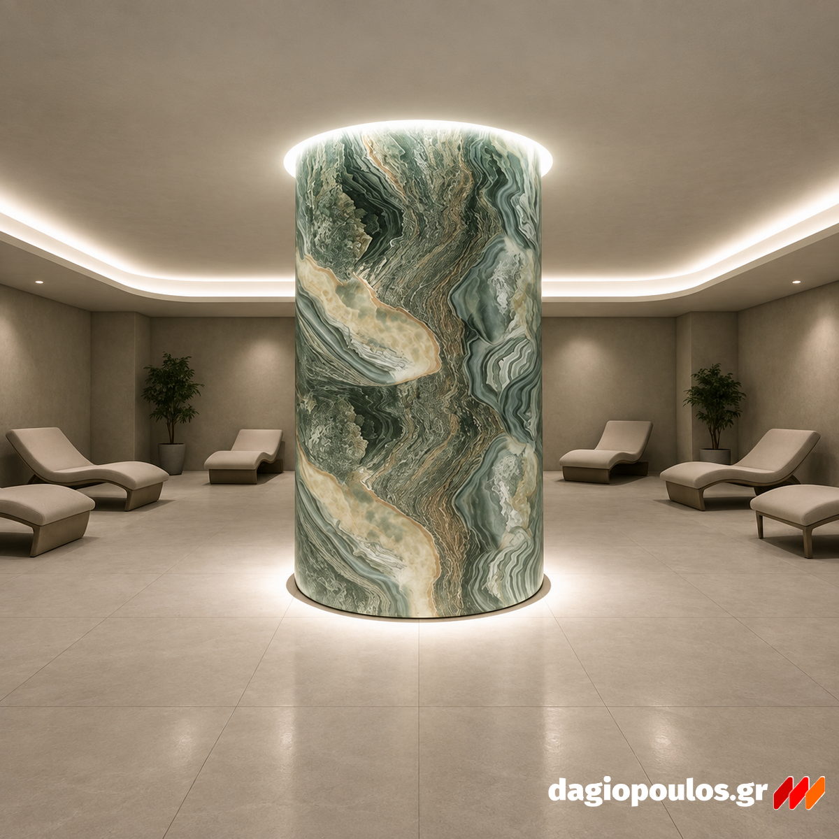 Mega Panel PVC 901 ONYX GREEN 1220mmx2800mm