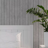 3D Wall Panel MDF Beat ST 504070 Chicago Concrete Με Πηχάκια 2750mm x 119mm x 16mm