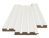 Πηχάκι Διπλό Έναρξης Για 3D Wall Panel MDF Beat ST 502040 White 16mm x 66,5mm x 2750mm
