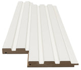 Πηχάκι Διπλό Έναρξης Για 3D Wall Panel MDF Beat ST 502040 White 16mm x 66,5mm x 2750mm