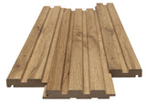 Πηχάκι Διπλό Έναρξης Για 3D Wall Panel MDF Beat ST 508090 Pecan 16mm x 66,5mm x 2750mm