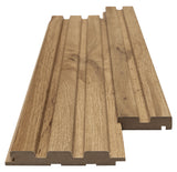 Πηχάκι Διπλό Έναρξης Για 3D Wall Panel MDF Beat ST 508090 Pecan 16mm x 66,5mm x 2750mm
