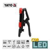 Yato YT-818216 Προβολέας Φορητός Επαναφορτιζόμενος 2000Lm Με Βάση