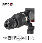 Yato YT-82003 SDS Max Ηλεκτρικό Πνευματικό Κατεδαφιστικό Πιστολέτο 1700W 40.0J 11.8Kg
