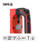 Yato YT-82003 SDS Max Ηλεκτρικό Πνευματικό Κατεδαφιστικό Πιστολέτο 1700W 40.0J 11.8Kg