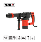 Yato YT-82134 SDS Max Ηλεκτρικό Πνευματικό Πιστολέτο 1500W 20.0J 6.6Kg