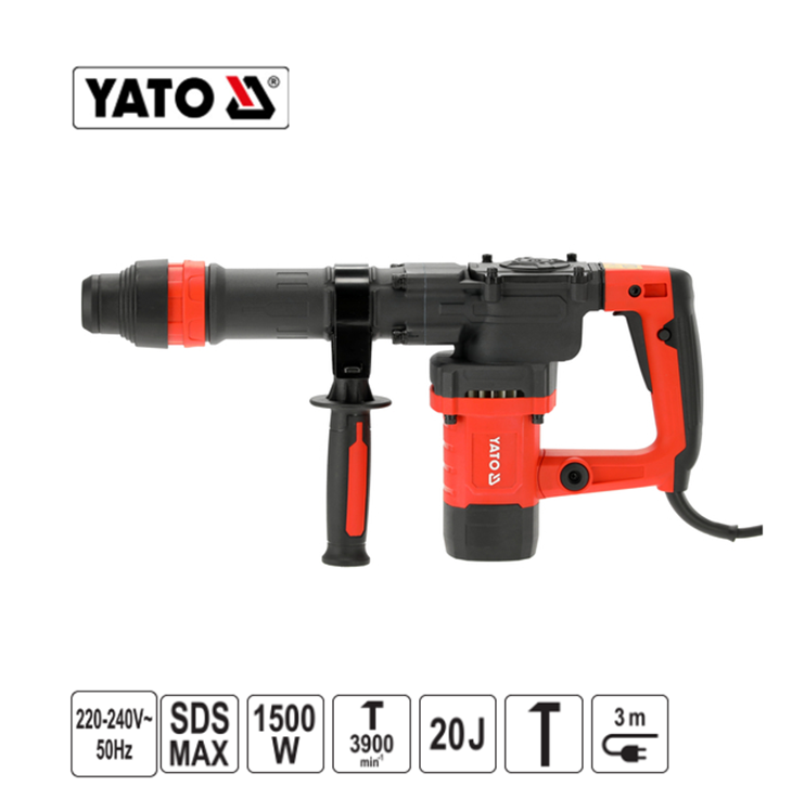 Yato YT-82134 SDS Max Ηλεκτρικό Πνευματικό Πιστολέτο 1500W 20.0J 6.6Kg