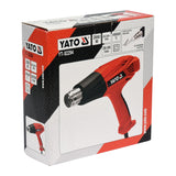 Yato YT-82295 Ηλεκτρικό Πιστόλι Θερμού Αέρα 3 Tαχυτήτων Ρυθμιζόμενο 2000W