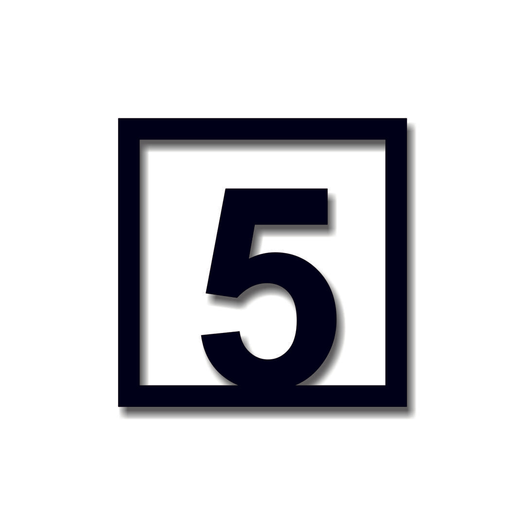 Αριθμός Με Πλαίσιο Αρίθμησης Οδών - Δωματίων Ξενοδοχείων 100mm Μαύρος