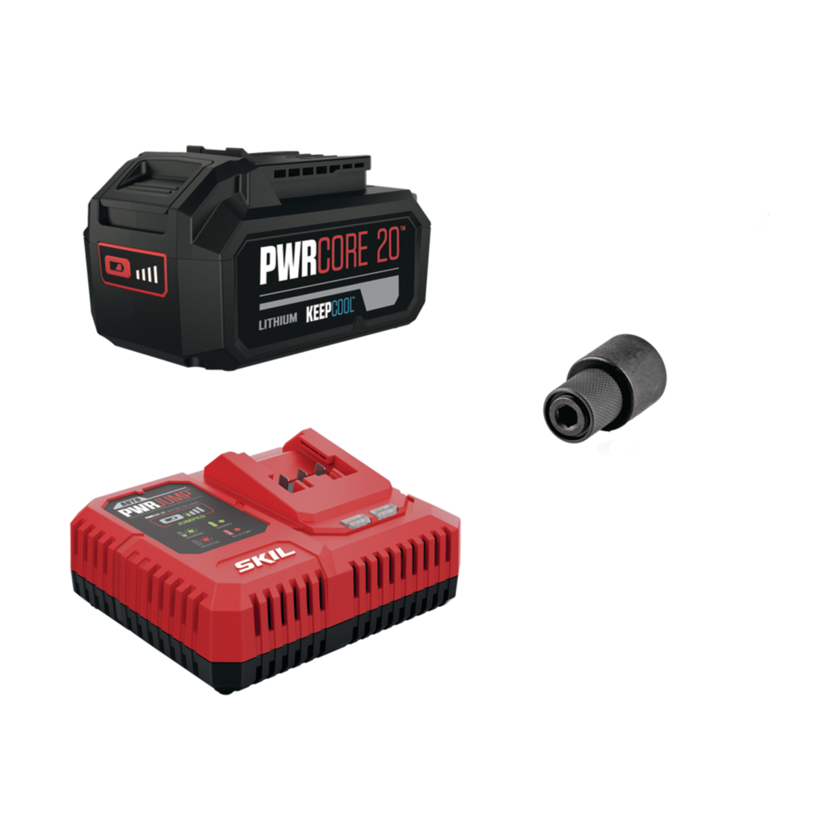 Skil 3281 CA 20V Max Brushless Μπουλονόκλειδο Μπαταρίας 1/2" 18V Li-Ion & 3111 AA Μπαταρία 4.0Ah Ταχυφορτιστής