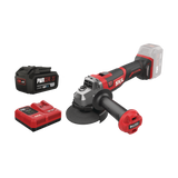 Skil 3930 CB 20V Max Brushless Γωνιακός Τροχός Μπαταρίας 18V Li-Ion 125mm & 3111 AA Μπαταρία 4.0Ah Ταχυφορτιστής