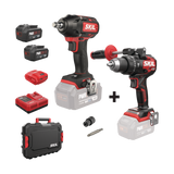 Skil 3085 HB - 3281 CA 20V Max ΣΕΤ Brushless Κρουστικό Δραπανοκατσάβιδο - Μπουλονόκλειδο 20V Li-Ion 2 Μπαταρίες 4.0Ah Ταχυφορτιστής Βαλίτσα