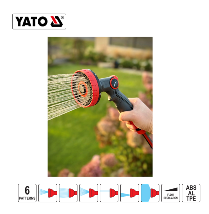 Yato YT-89514 Πιστόλι Ποτίσματος 6 Λειτουργιών