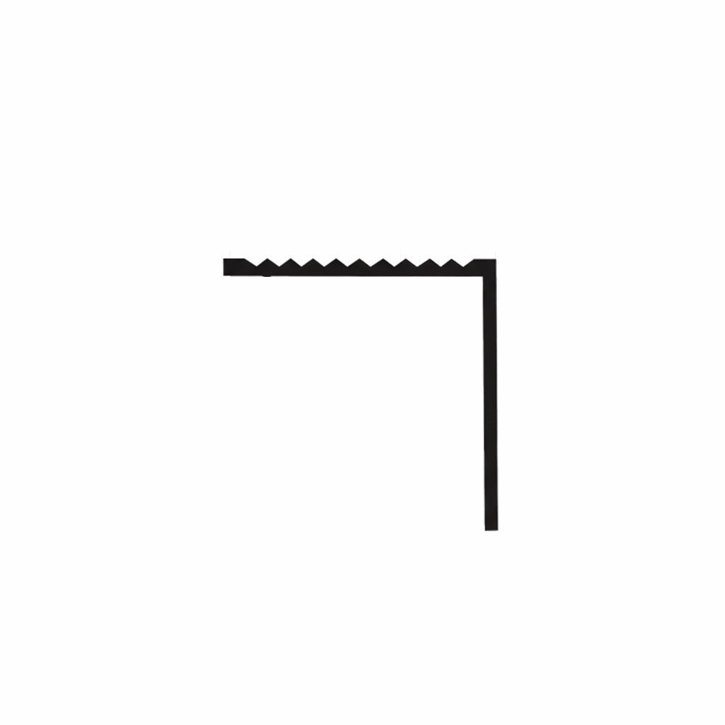 Προφίλ Παρκέ - Laminate Γωνιά 30mm x 30mm x 2750mm Ασημί