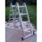 GeHOCK 9351475 Πολυμορφική Σκάλα Αλουμινίου 4 x 4 Σκαλιών Με Τραβέρσα | Dagiopoulos.gr
