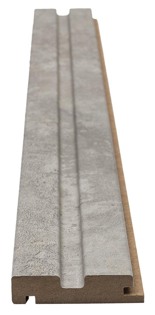 Πηχάκι Διπλό Έναρξης Για 3D Wall Panel MDF Beat ST 504070 Chicago Concrete 16mm x 66,5mm x 2750mm