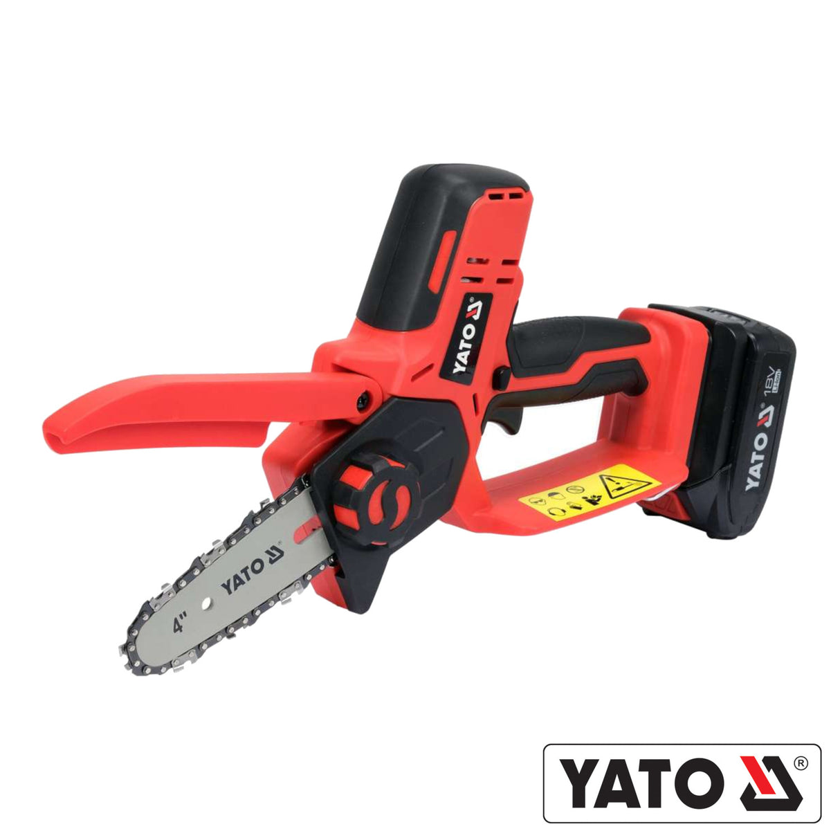 Yato YT-828135 Αλυσοπρίονο Mini 18V Με Μπαταρία 2.0Ah