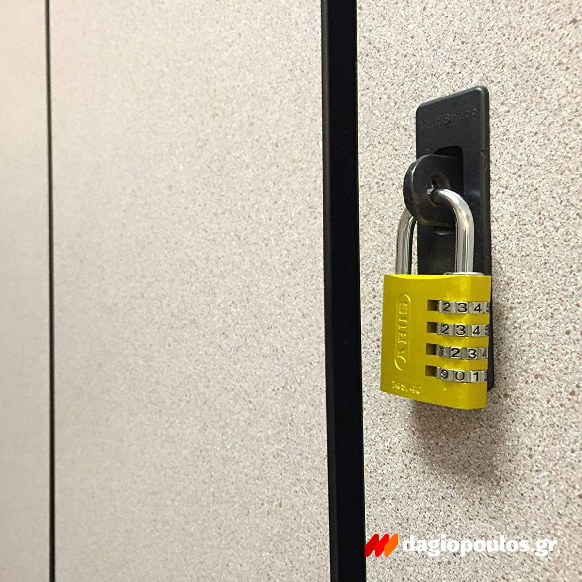 Abus 145/40 Titalium Λουκέτο Ασφαλείας Συνδυασμού 40mm ΜΠΛΕ