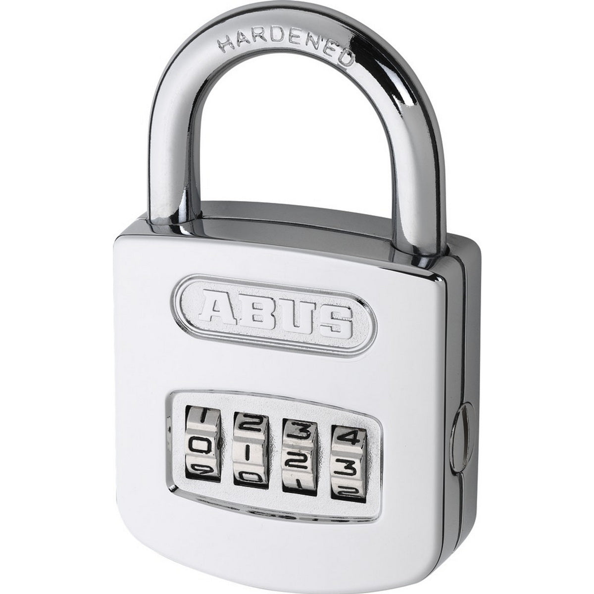 Abus 160/50 Λουκέτο Ασφαλείας Επινικελωμένο Με Συνδυασμό 50mm