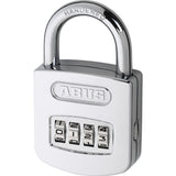 Abus 160/50 Λουκέτο Ασφαλείας Επινικελωμένο Με Συνδυασμό 50mm