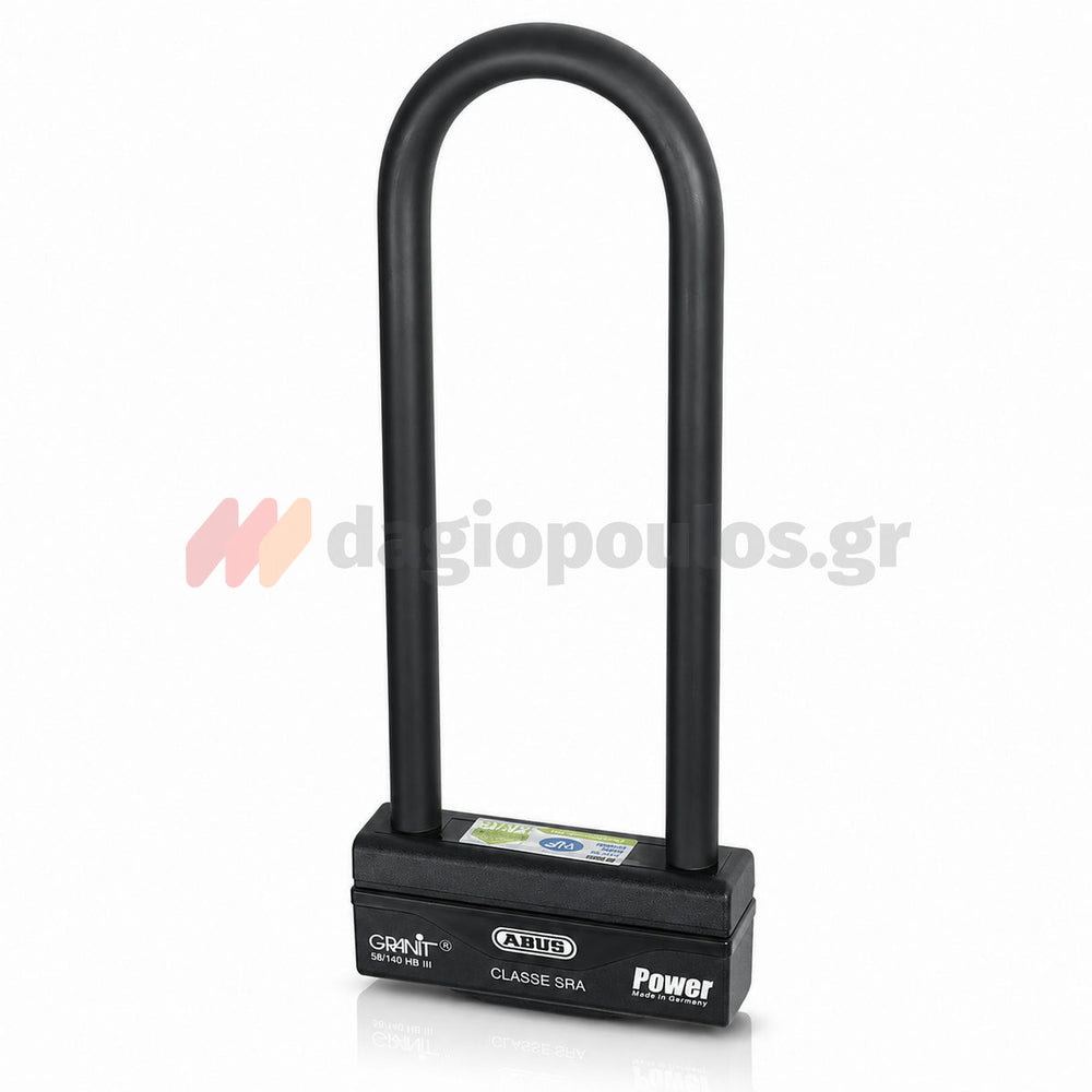 Abus 58/140 HB310 GRANIT™ Power XPlus™ Κλειδαριά Μοτοσυκλέτας - Ποδηλάτου "Πέταλο" 310mm