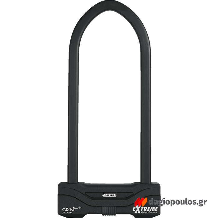 ABUS U-Lock GRANIT™ Extreme 59 Κλειδαριά Πέταλο Υπερασφαλείας Μοτοσυκλετών 310mm | dagiopoulos.gr